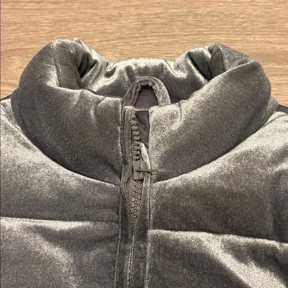 Gymboree Lavender/Gray puffy jacket size 7/8